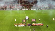 SRFC / Guingamp : entrée des joueurs