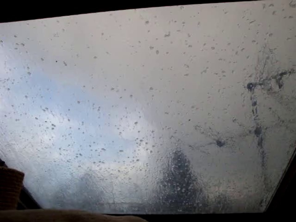 Orage de grêle dans les Landes le 28.02.2014