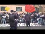 Manifestazione - Esultanza simulata gol di turone