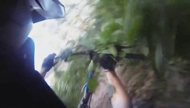 Downhill MTB Crash - GoPRO Hero 3