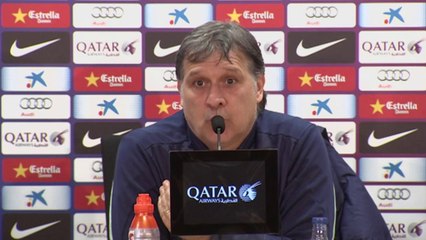 Martino: "No tengo nada que decir sobre Halilovic"