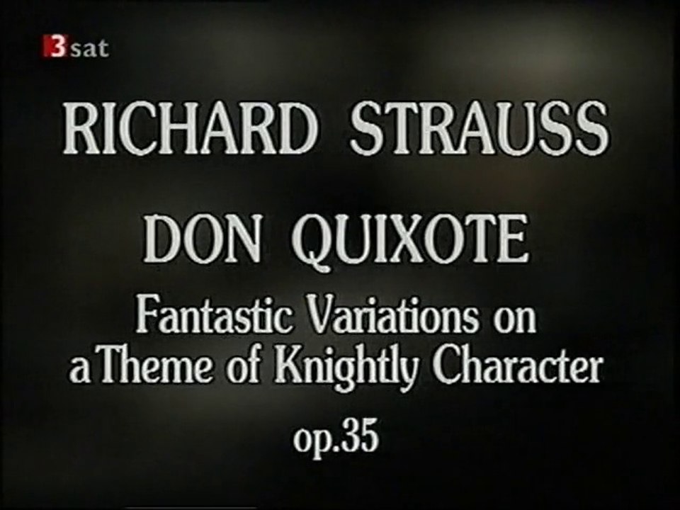 RICHARD STRAUSS: Don Quixote op. 35