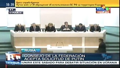 Rusia enviará tropas a Crimea; su número y permanencia son limitados