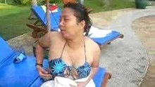 Swimming in Rajamangala 10Dec