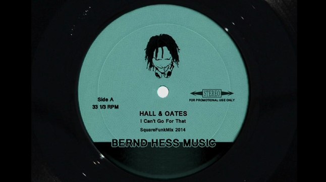 Hall & Oates - I Can't Go For That (SquareFunkMix 2014 by Bernd Hess)