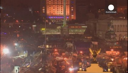 A Kiev, les pro-européens appellent l'Occident à l'aide