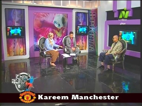 الخبير الكروى عبد المنعم الحاج ضيف صباح الرياضه مع الاعلاميين طارق رضوان ومني عبد الكريم 2 مارس 2014 ج 1