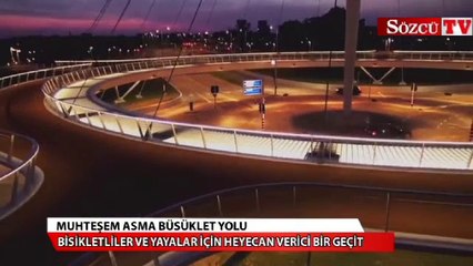 Muhteşem Asma Bisiklet Yolu