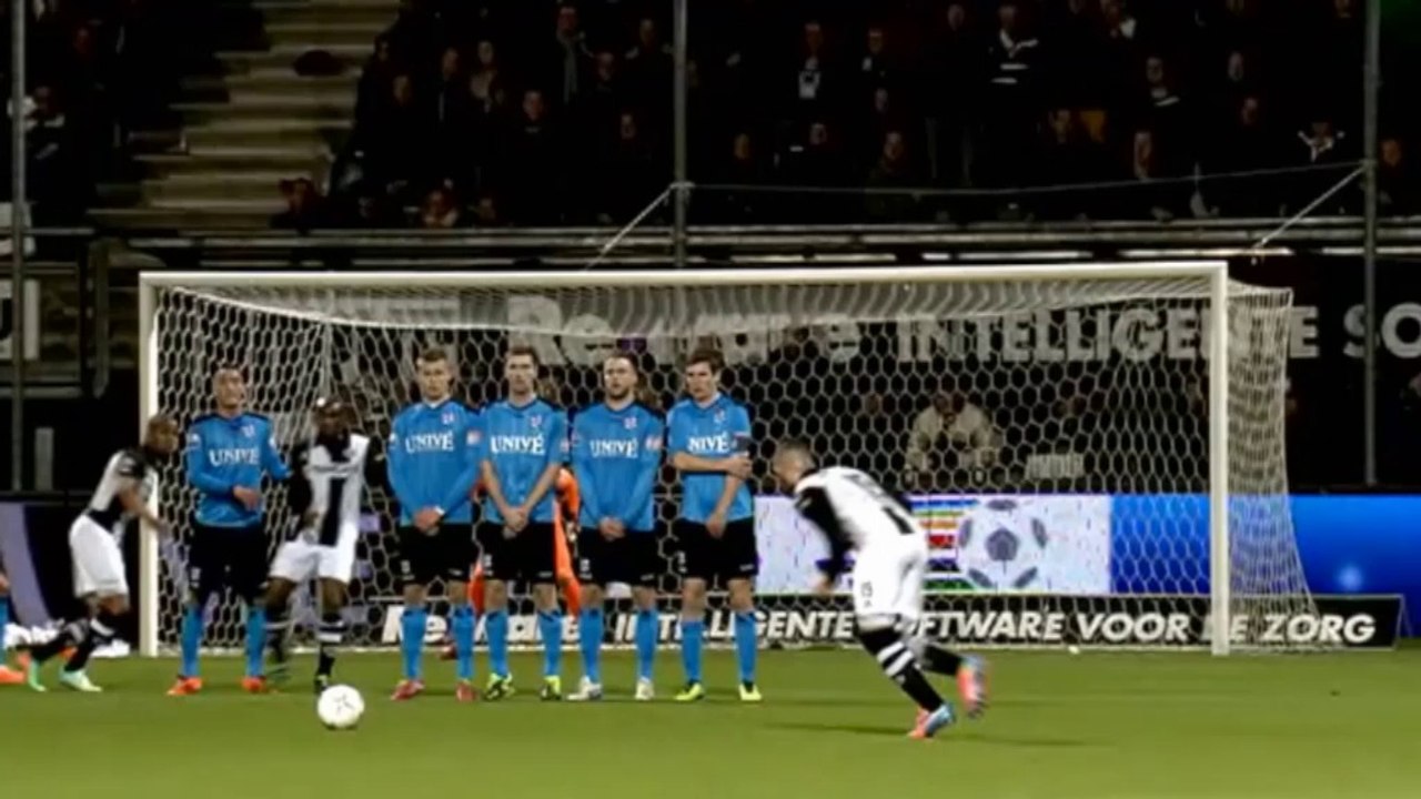 Krummes Ding! Bananen-Flatter-Freistoß von Tannane