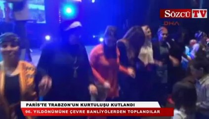 Paris'te Trabzon'un kurtuluşu kutlandı