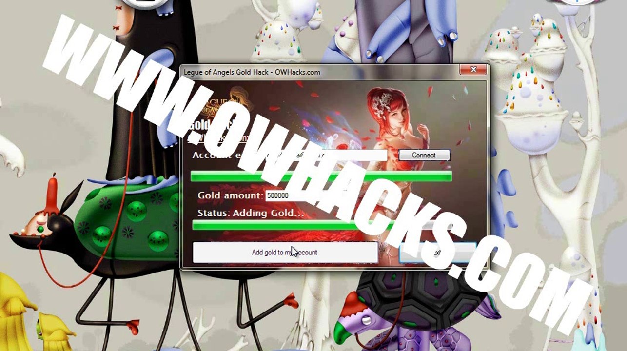 2014 - How to get unlimited Gold in League of Angels - free!