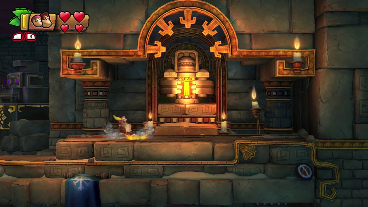 Donkey Kong Country: TF.Abismos y mecanismos 3-K - Gameplay - 100% puzzles y letras