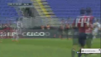Victor Ibarbo Fantastic Goal - Cagliari vs Udinese 1-0 (Seri