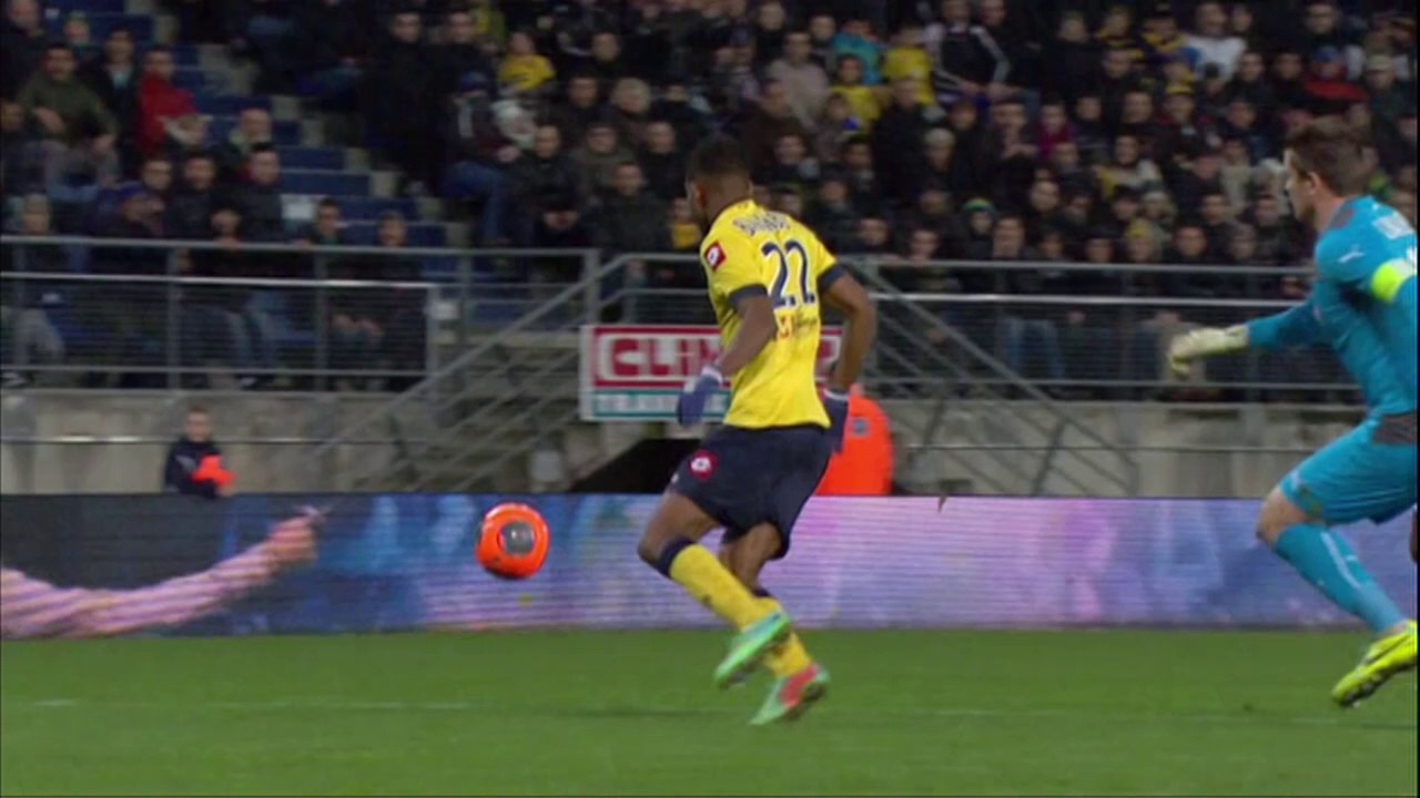 But Cédric BAKAMBU (82ème) - FC Sochaux-Montbéliard - Girondins de Bordeaux - (2-0) - 01/03/14 - (FCSM-FCGB)