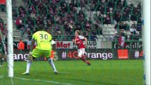 But Johny PLACIDE (87ème csc) - Stade de Reims - Valenciennes FC - (3-1) - 01/03/14 - (SdR-VAFC)
