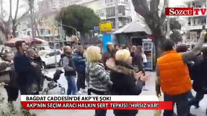 AKP'nin seçim aracına 'hırsız var' tepkisi