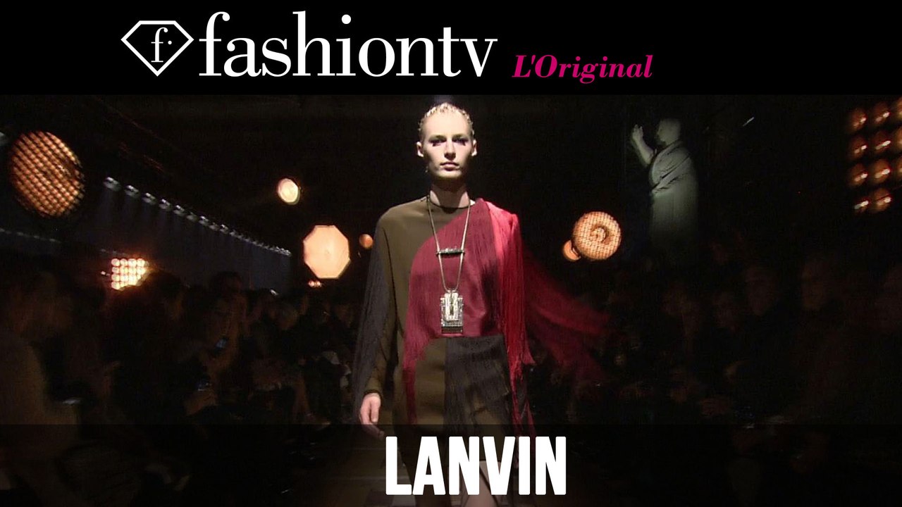 Edie Campbell, Anna Ewers at Lanvin Fall/Winter 2014-15 | Paris Fashion Week PFW | FashionTV
