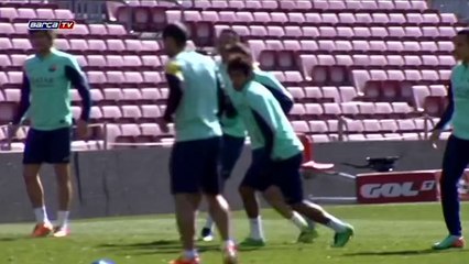 El Barcelona pule los últimos detalles antes del Almería