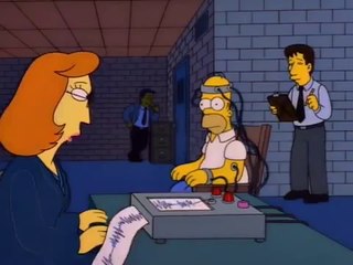 Simpsons - macchina della verità