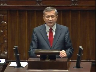 Poseł Tadeusz Tomaszewski - Wystąpienie z dnia 21 lutego 2014 roku.
