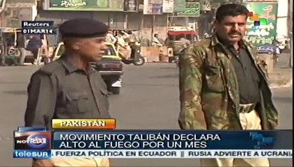 Talibanes de Pakistán inician cese al fuego para dialogar con Estado