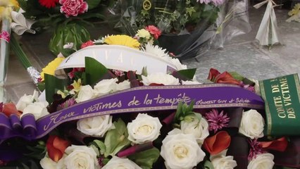 Une stèle en mémoire des victimes de la tempête Xynthia