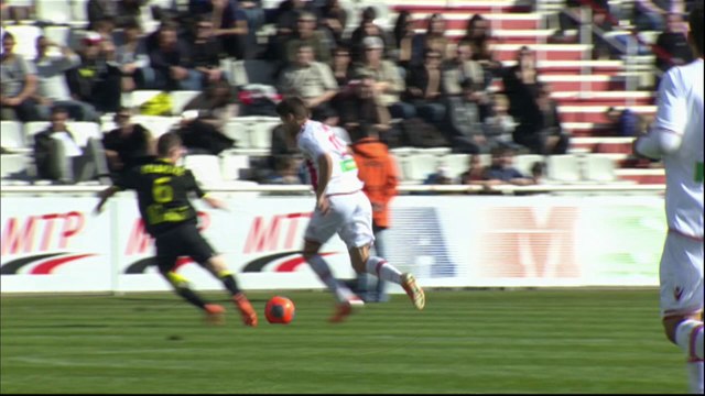 But Gadji TALLO (42ème) - AC Ajaccio - LOSC Lille - (2-3) - 02/03/14 - (ACA-LOSC)