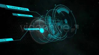 futuristic vision logo string - After Effects Template