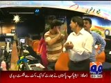 Pak vs India Asia Cup celebaraton in Geo News Studio