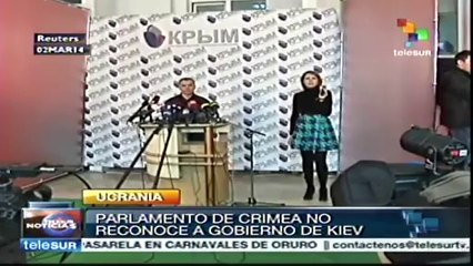 Parlamento de Crimea no reconoce al gobierno interino ucraniano