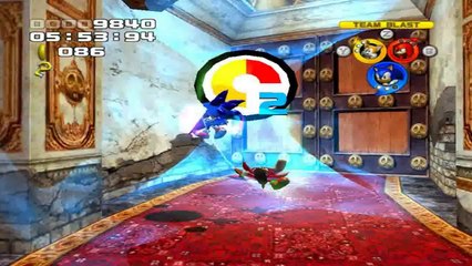 Sonic Heroes - Team Sonic - Étape 12 : Mystic Mansion