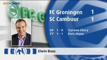 Groningen verspeelt punten tegen Cambuur (kort) - RTV Noord