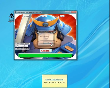 Samurai Siege Hack CHEATS Download link