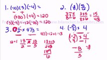 Algebra Tutorial 1 Multiplying and Dividing Real Numbers By MNRAQ