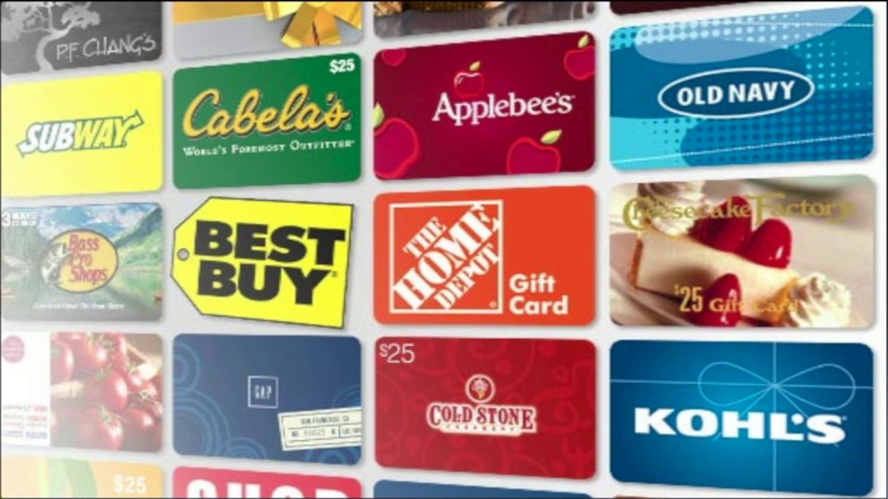 Free Gift Cards Tutorial
