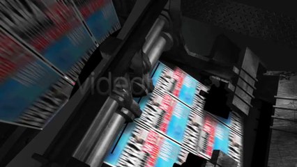 Press Machine Headlines - After Effects Template
