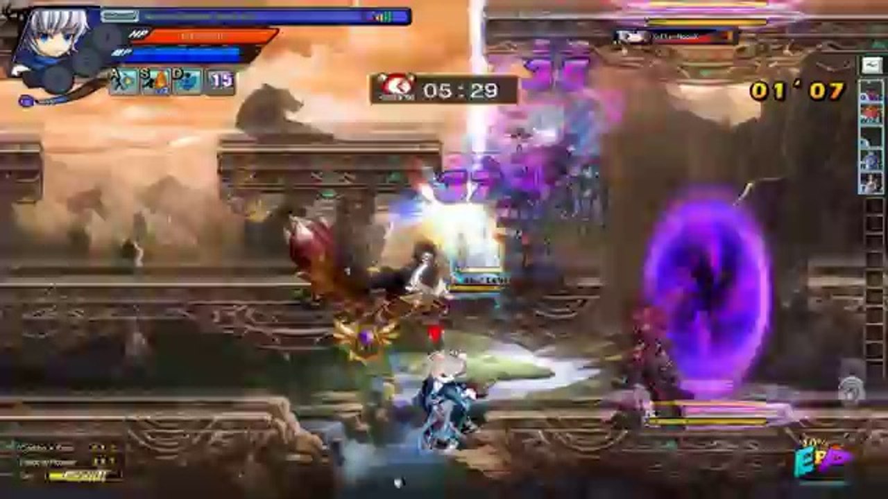 GRAND CHASE _ SAGA XETERNOX - UP LASS 80 COM RENAN(360P_HXMARCH 14