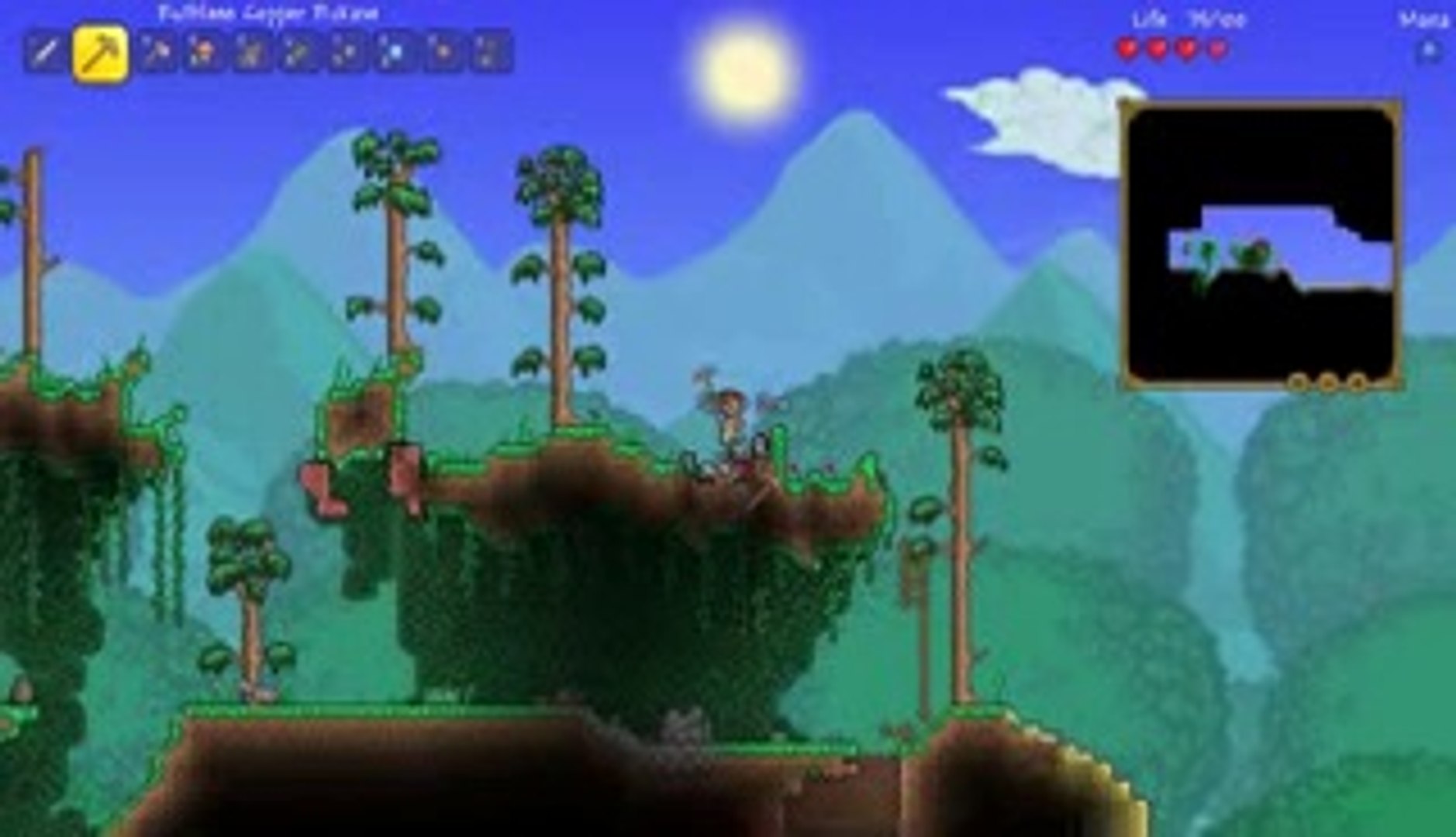 ⁣LETS PLAY TERRARIA 1.2.3 UPDATE _ PART 1 _ OUR FIRST DAY! (TERRARIA 1.2.3 PLAYTHROUGH)(240P_HXMARCH 