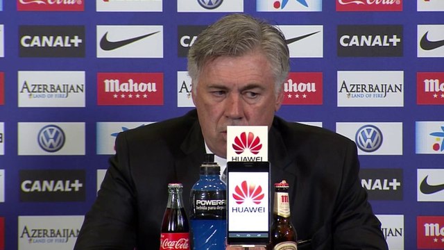 Ancelotti: ''Mantenemos el liderato, y eso es bueno''