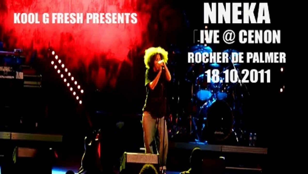 Nneka Live @ Cenon Le Rocher De Palmer 18.10.2011 Kangpe