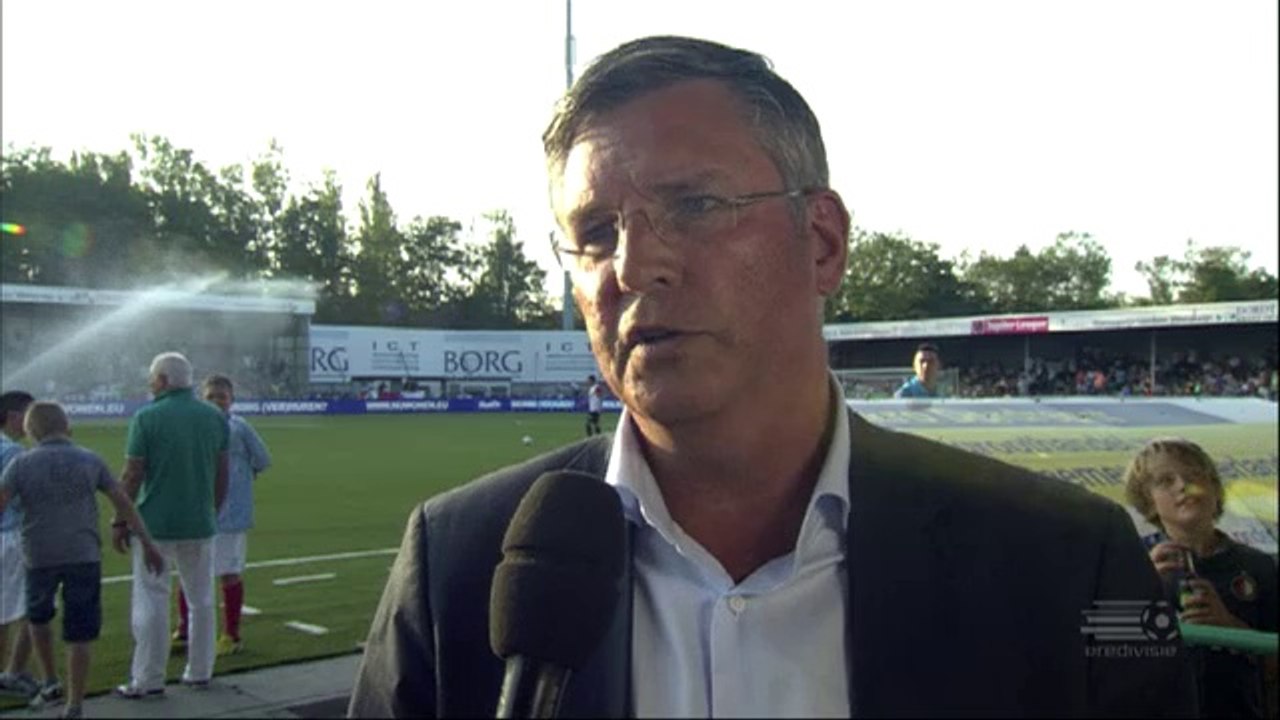 20-07-2013 Van Geel wil alleen voor extra kwaliteit gaan