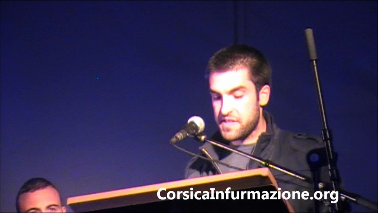 #corse Intervention de Benjamin Genuini Scontri Internaziunali Corti 2014