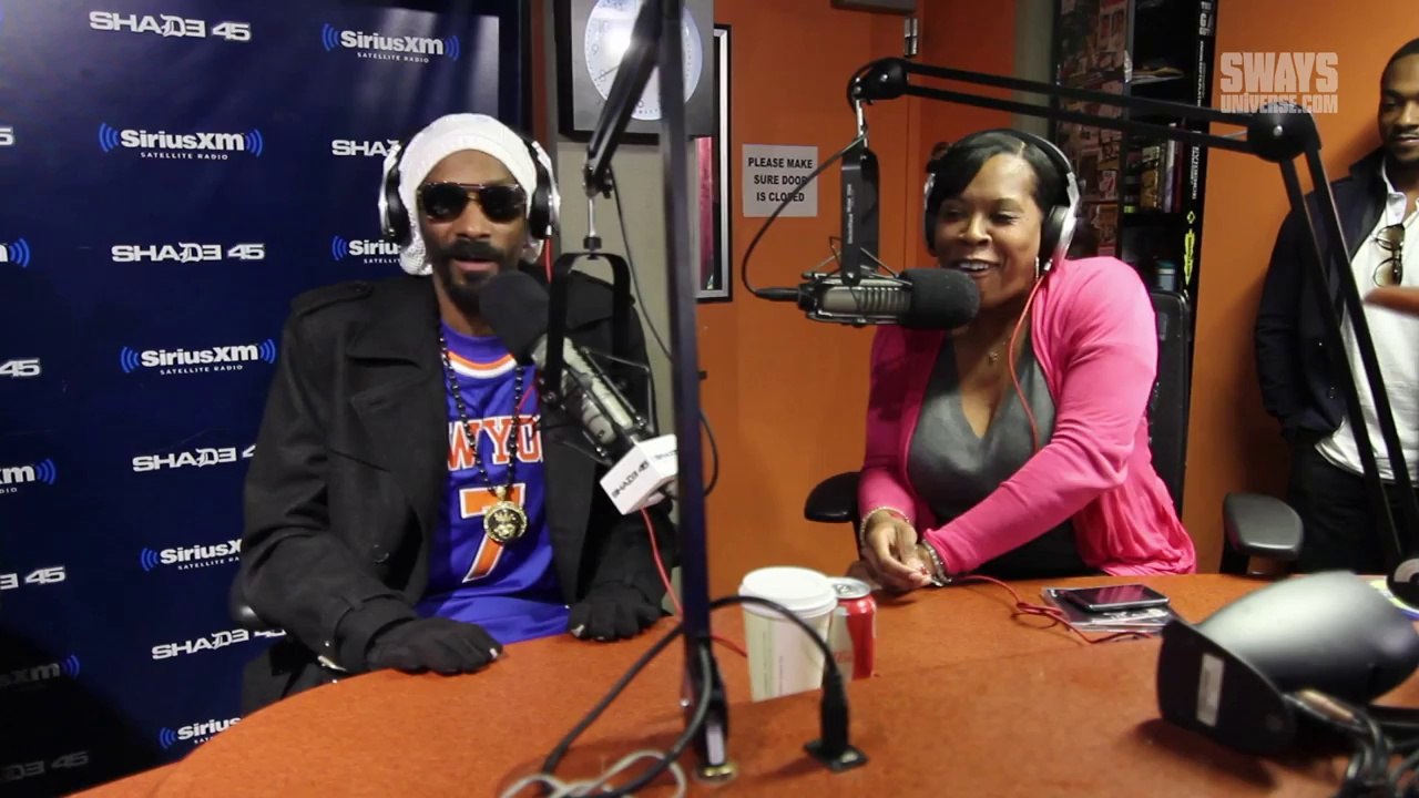 Snoop Lion & Heather B "Dead Wrong" Freestyle @ Shade 45 "Sway In The Morning", 04-28-2013