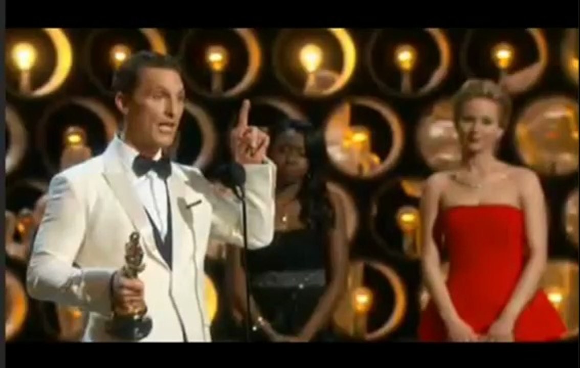 Matthew McConaughey wins oscars 2014