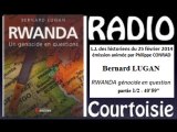 R-Courtoisie 2014.02.25 Bernard LUGAN - Rwanda génocide? 1/2