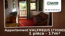 A vendre - appartement - VALFREJUS (73500) - 1 pièce - 17m²