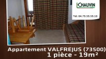 A vendre - appartement - VALFREJUS (73500) - 1 pièce - 19m²