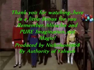 A Word from Willy Wonka! Strike that, a Word from Yahweh!