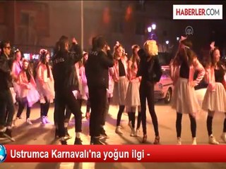 Ustrumca Karnavalı'na yoğun ilgi -