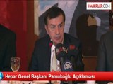 Hepar Genel Başkanı Pamukoğlu Açıklaması